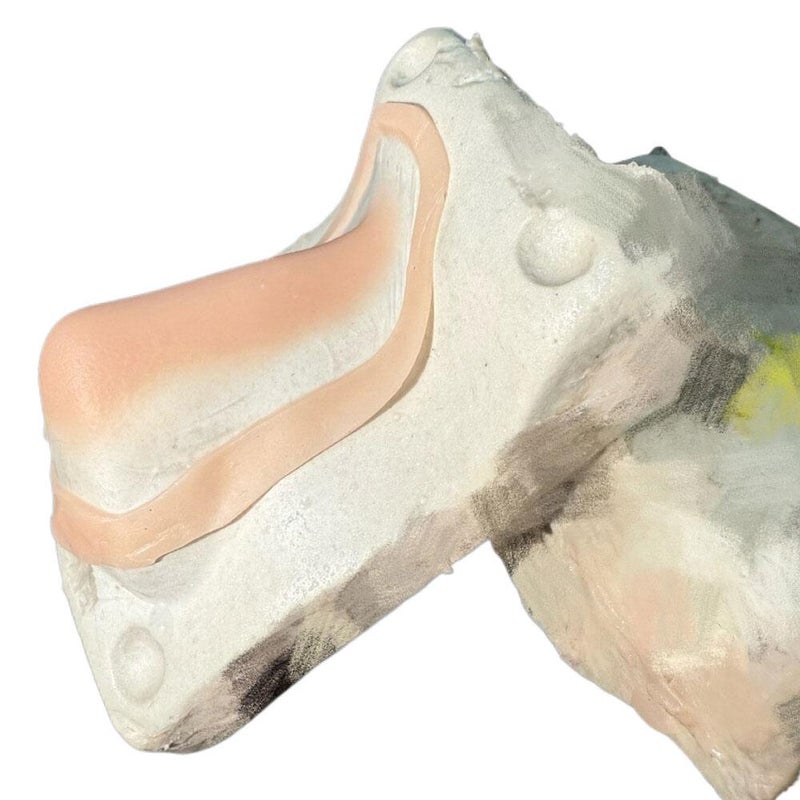 Protein silicone prosthetic nose